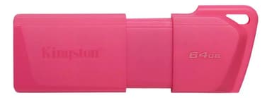 Pendrive Usb Kingston De 64 Gb Exodia M Color Rosa