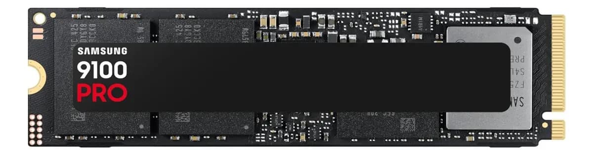 Memoria Ssd M.2 Samsung Ssd 9100 Pro 1tb Pcie 5.0 Negro