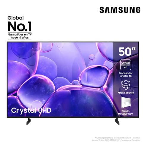 Smart TV Samsung 50" UHD 4K 50U8000F