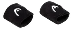 Muñequeras Head Cortas X2 Tenis Padel Squash Color Negro Talle Único