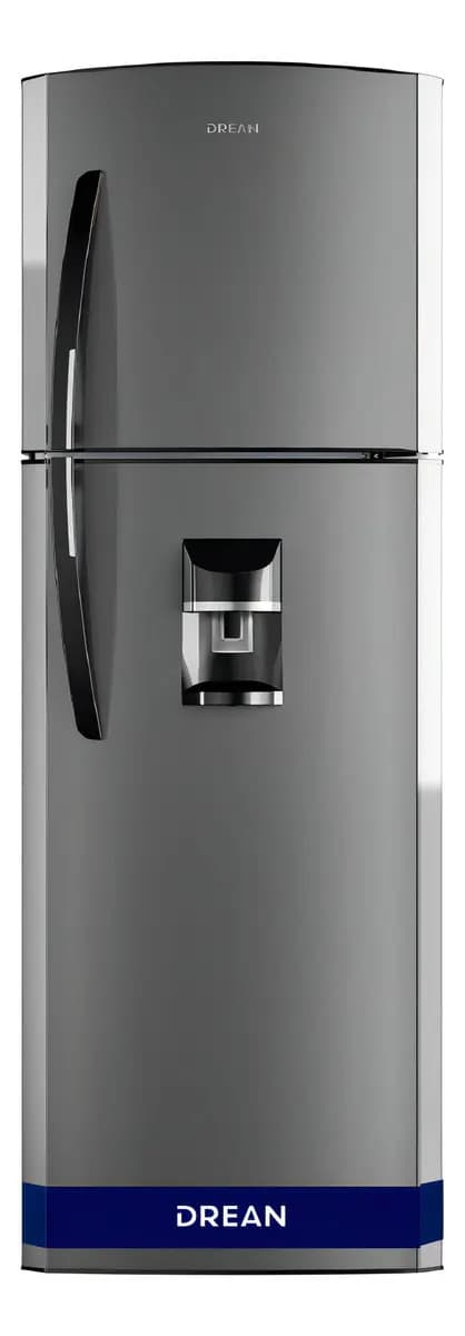 Heladera Con Freezer No Frost 300 L Steel Drean Rda300fbrt Color Gris