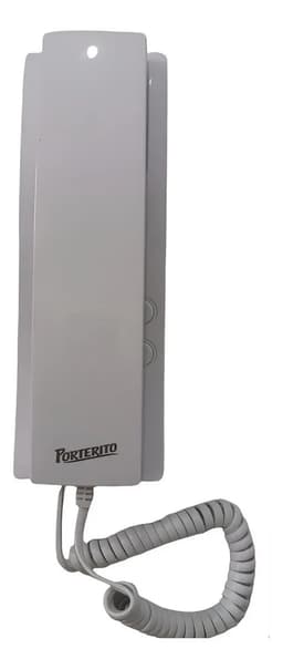 Portero eléctrico Porterito TP1/SZ blanco 12 V