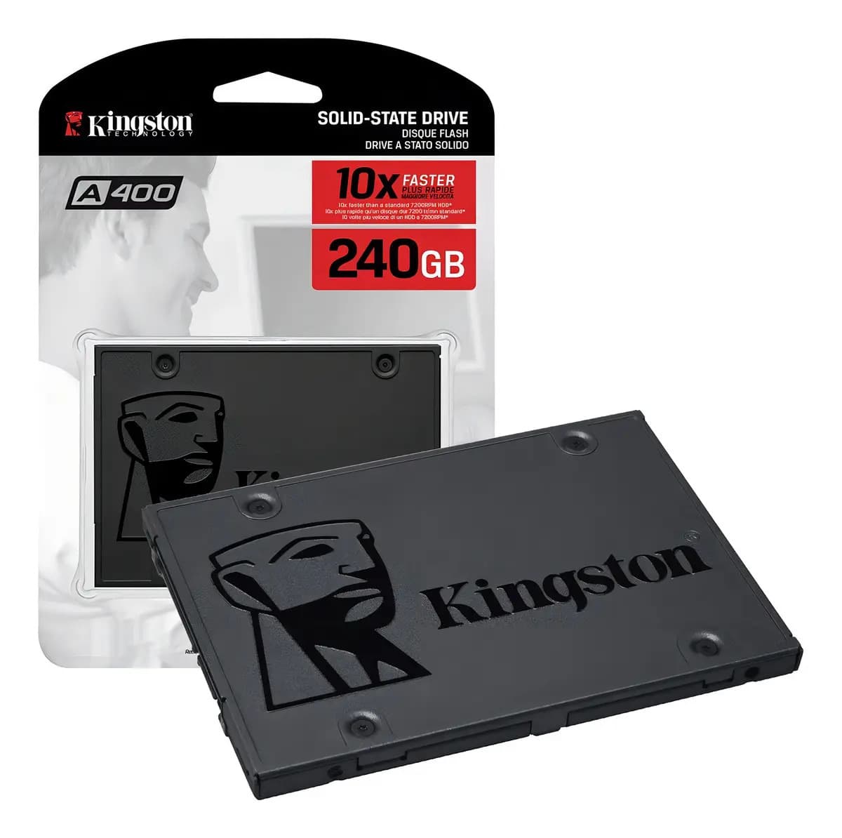 Disco Ssd Kingston 240gb Sa400s37/240g Negro