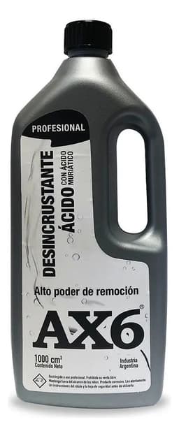 Desincrustante Acido Muriatico 1l Ax6 Penetrit
