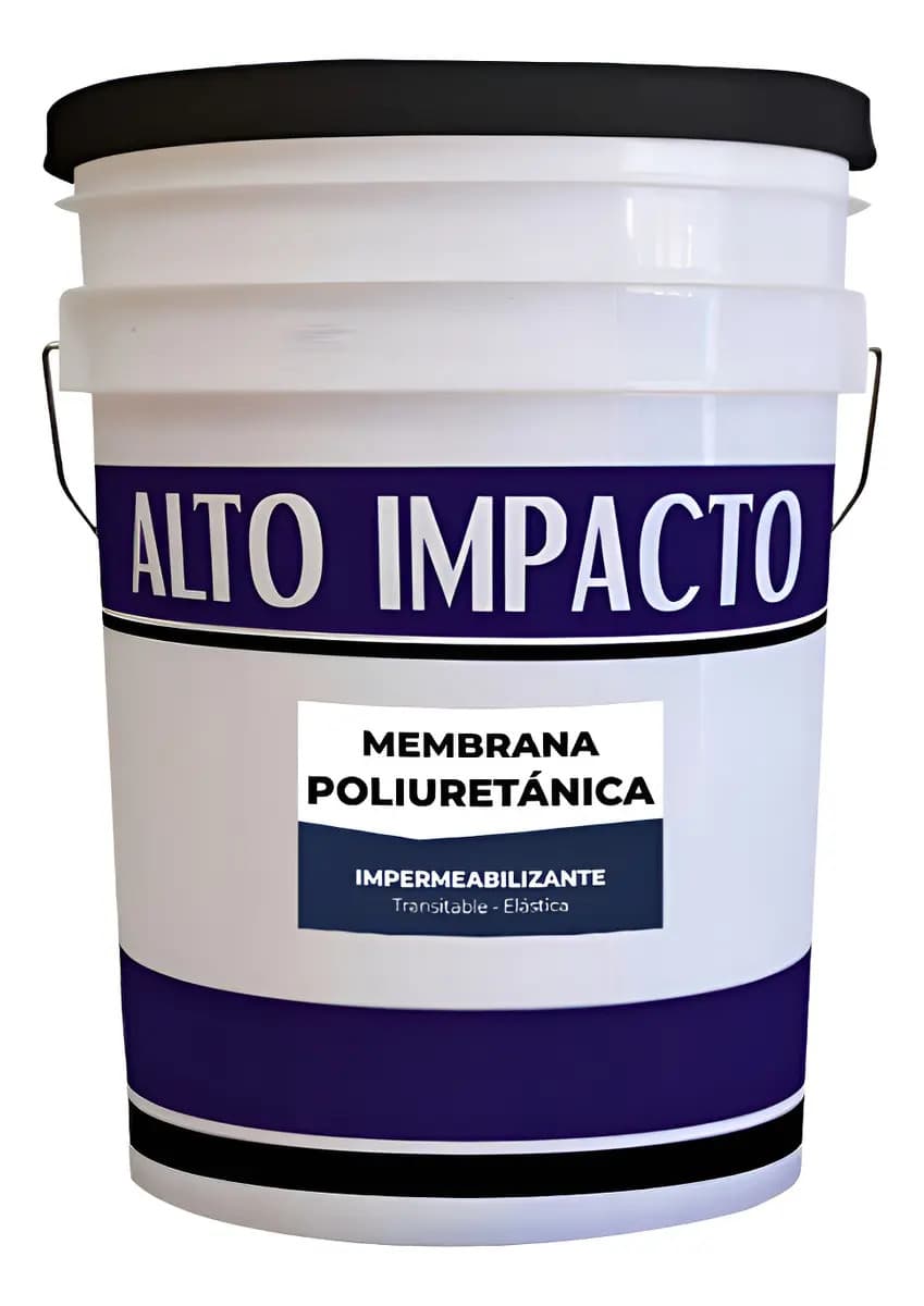 Membrana Líquida Techo/muro Poliuretánica X 20kg Transitable Gris Mate