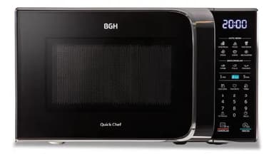 Microondas BGH Eco Negro Digital 20L 700W Monofunción