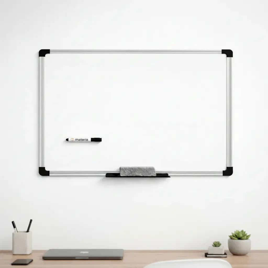 Pizarra Blanca 80x140 con marcador Materia