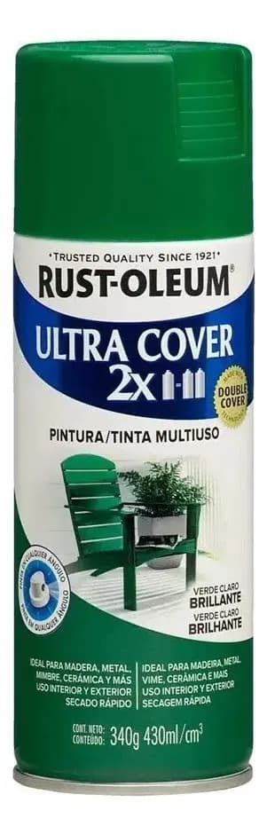 Rust-Oleum Ultra Cover verde claro brillante 430mL