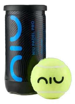 Tubo De Pelotas Niu Padel Pro X2