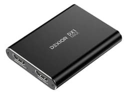 Capturadora Video Dexior DX1 Max HDMI 4K 60Hz USB 3.0 Streaming Gamer