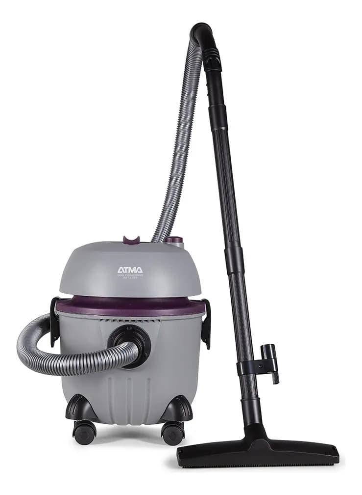 Aspiradora de Tacho Atma Multifuncional Para Polvo Y Líquidos 15l Color Gris