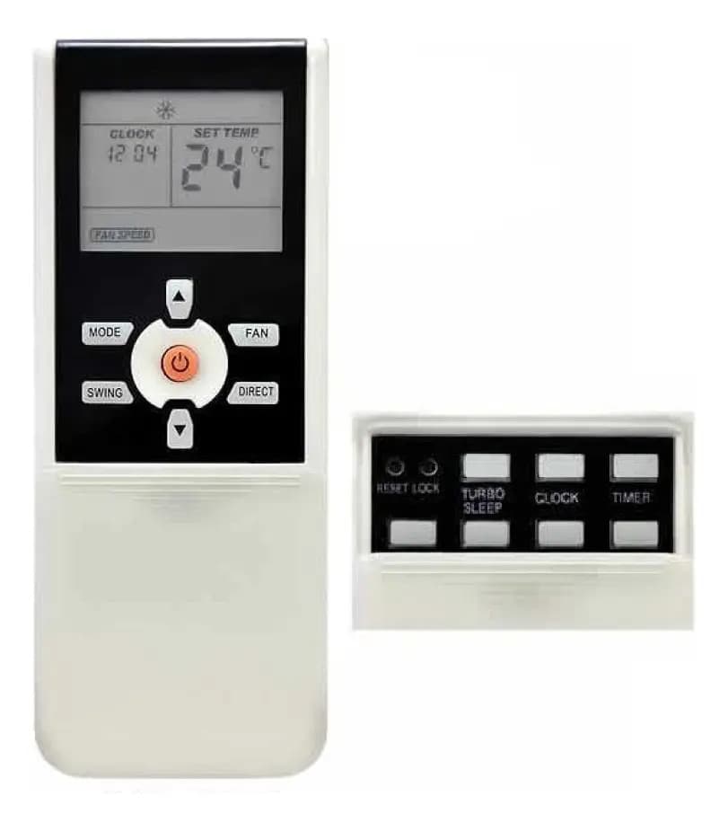 Control Remoto Aire Acondicionado BGH Whirlpool Longvie Modelo AR805
