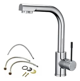 Griferia Piazza Kitchen Pro Cocina Agua Filtrada 10321 Cromo Plateado Cromado