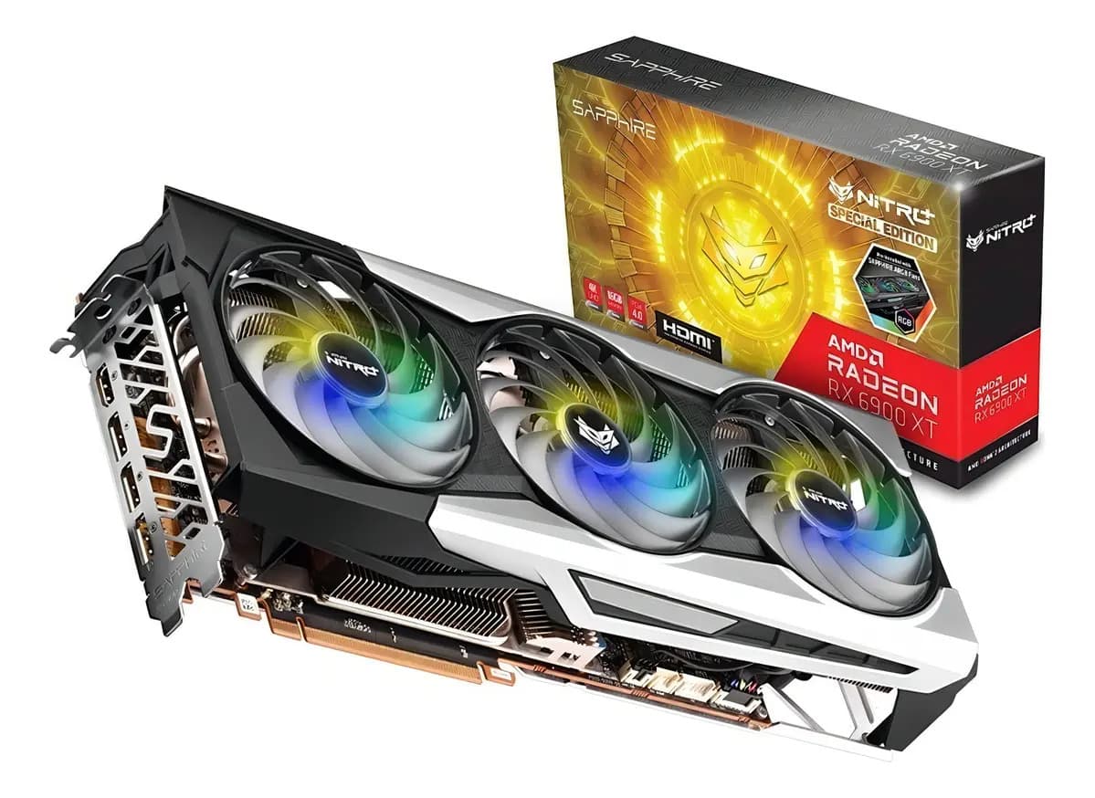 Placa Video Sapphire Amd Radeon Rx 6900 Xt Nitro Se 16gb Csi