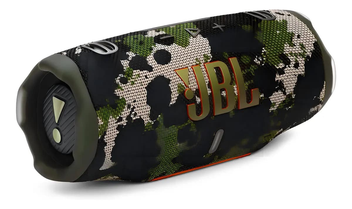 Parlante Jbl Charge 6 Bluetooth 5.4 Ip68 - Camuflado Color Verde Oscuro