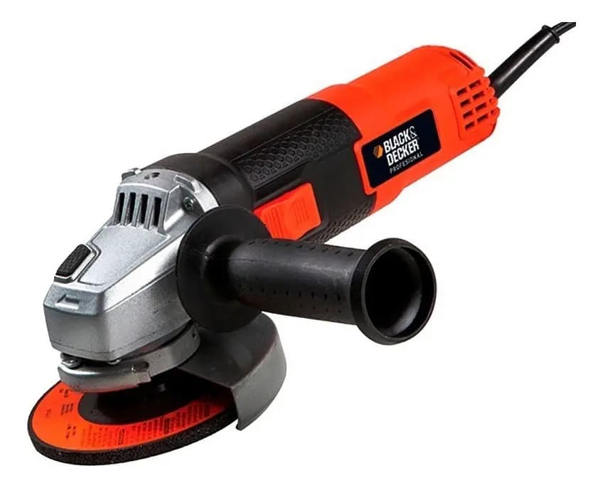 Amoladora esmeriladora angular Black+Decker G720 de 50 Hz naranja 750 W 220 V 1 disco de desbaste, + accesorio