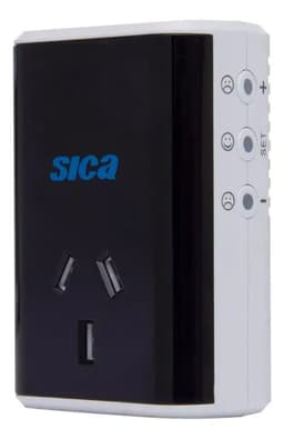 Protector digital Sica alta baja tensión 10a color blanco/negro