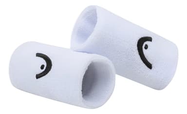 Muñequeras Head X2 Tenis Padel Squash Wristband Color White Talle Larga