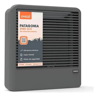 Calefactor Emege Patagonia 8000 Calorias Sin Salida Multigas