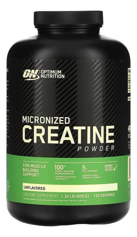 Suplemento en polvo Optimum Nutrition Creatina monohidratada de Creatina micronizada x 600g