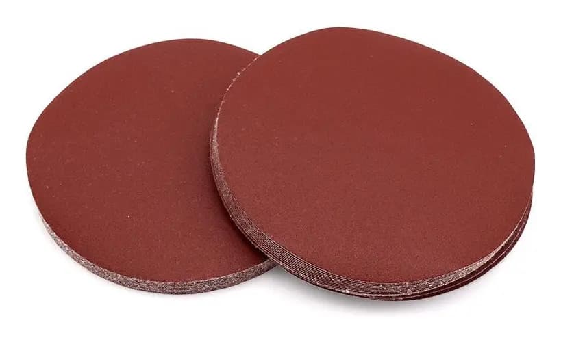 Disco Lija Velcro Grinder Abrasivos 125mm Circular Óxido de Aluminio Metal Madera