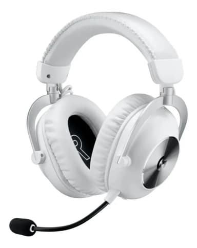 Headset Gamer Inalámbrica Logitech Pro X2 Lighstpeed/bt/3,5 Color Blanco