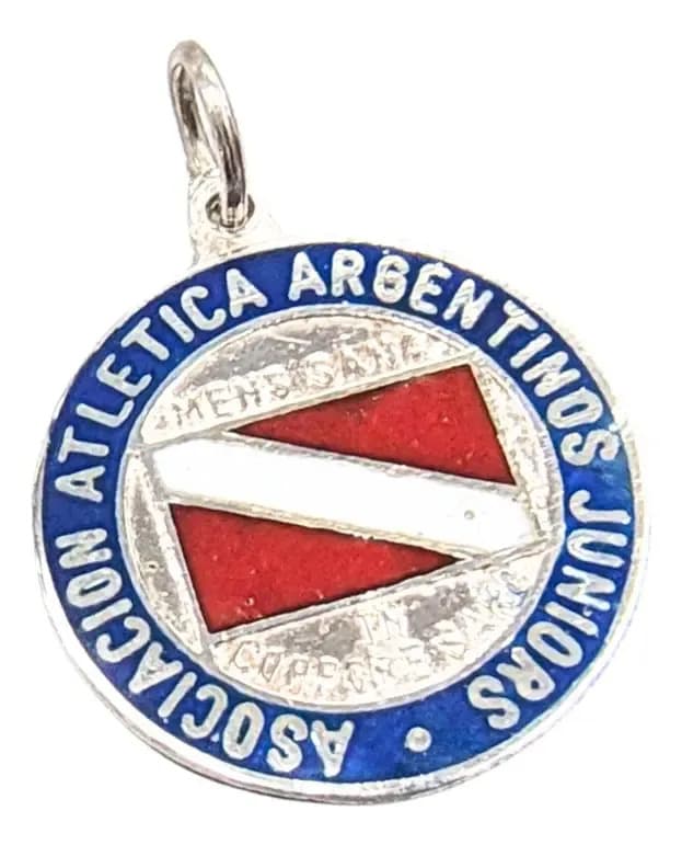 Dije Plata 925 Argentinos Jrs Futbol E Argentinos Junior Grande