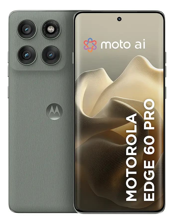 Smartphone Motorola Edge 60 Pro 5g, 512 GB, 24 GB (12 GB de RAM+12 GB de Ram Boost), pantalla cuádruple Moto Ai, 50 MP, cámara militar Sony Ultra Strength Ip68 + Ip69, gris