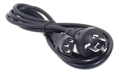Cable Alimentación Power Fuente Pc Monitor Impresora Color Negro