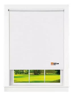 Cortina Roller Blackout 170x180cm Blanco - Bloqueante Solar 100%