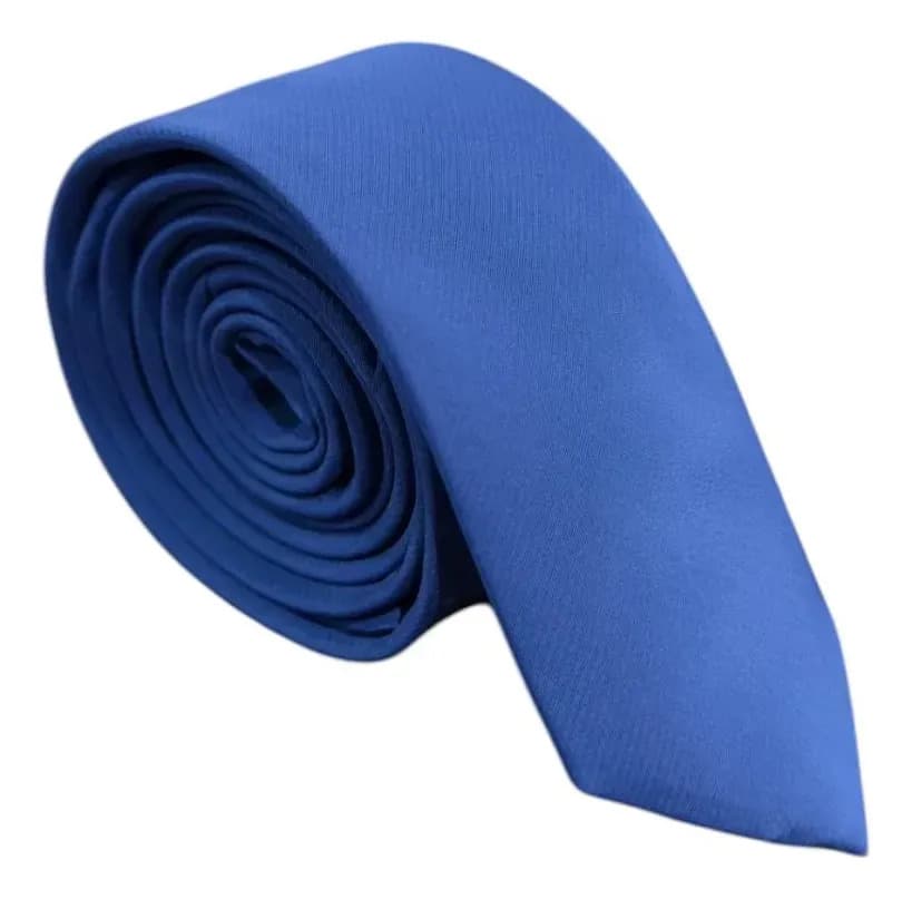 Corbatín De Seda Premium Sublime For Men Color Azul Aero Diseño De La Tela Lisa