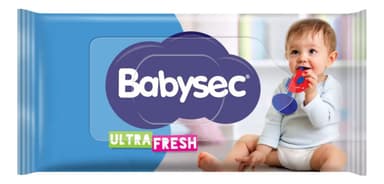Toallitas Humedas Babysec Ultra Fresh X 50un
