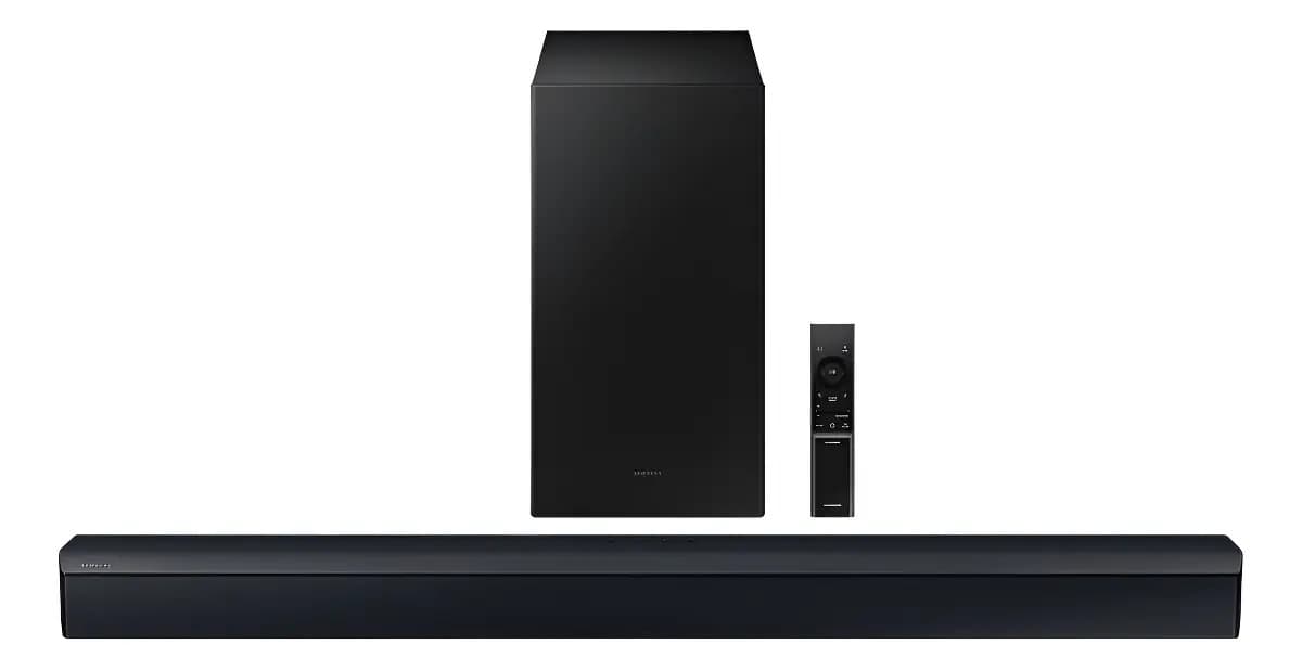 Barra de sonido Samsung HW-C450/ZB bluetooth 2.1 color negro