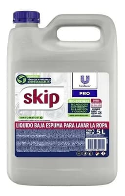 Jabón Líquido Skip Profesional Baja Espuma 5 Litros