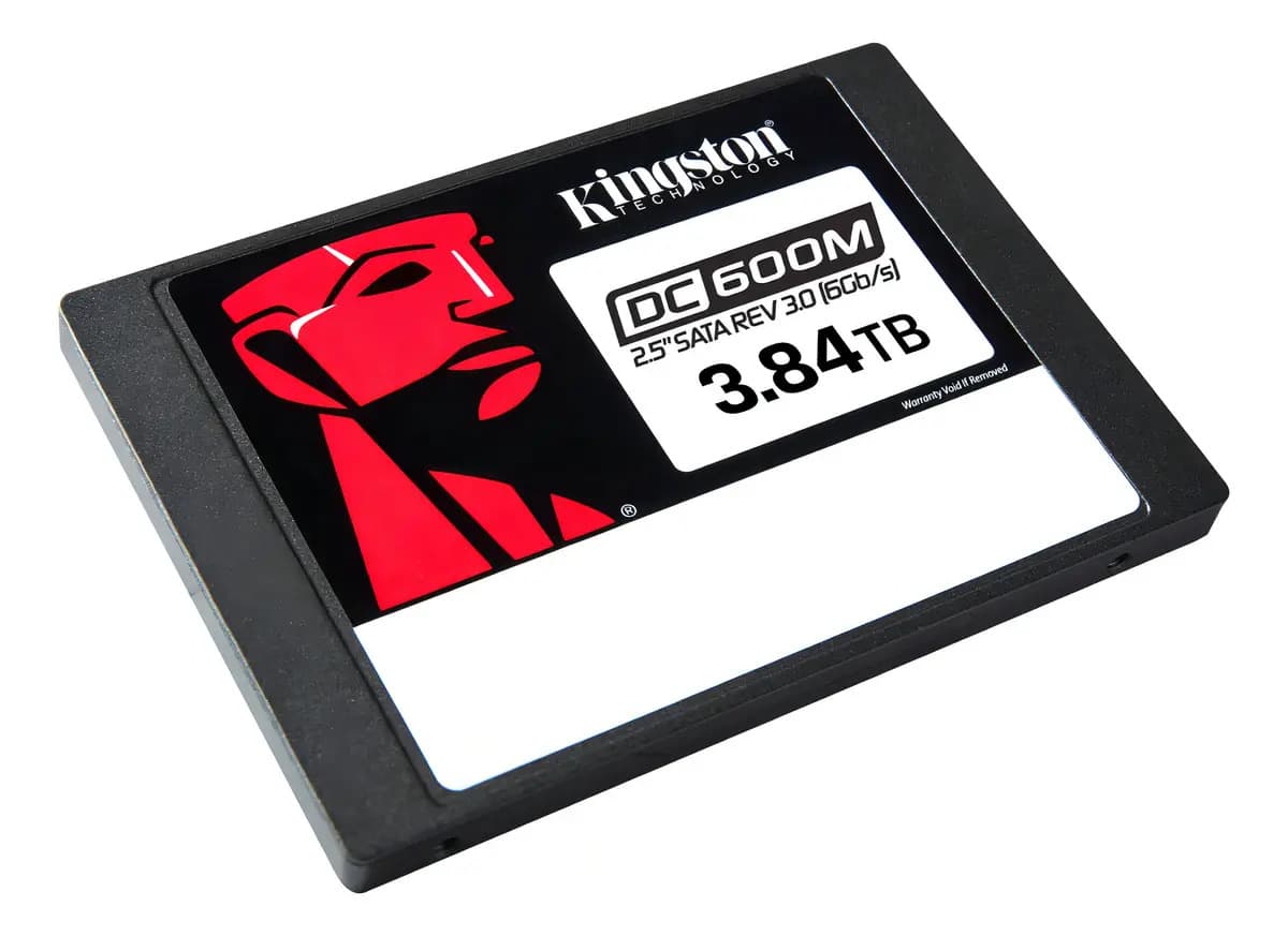 Disco Ssd Kingston 3840gb Dc600m 2.5 Sata Negro