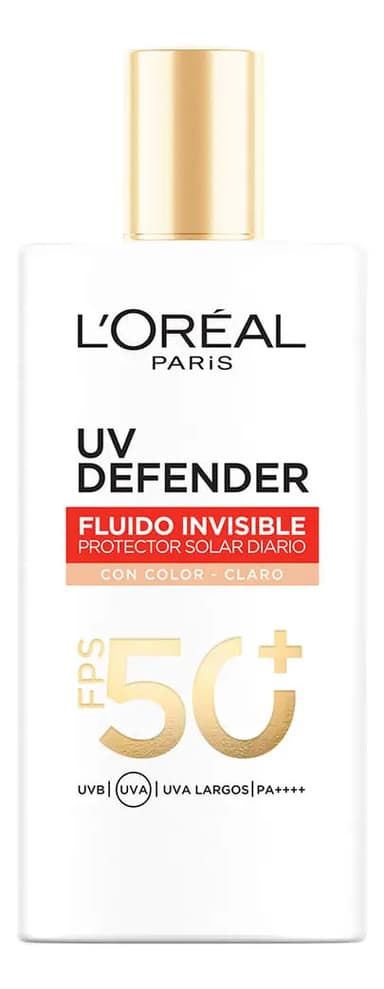 L'Oreal Paris Protector Solar Fluid FPS50+ UV Defender, 40ml