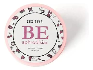 Crema Sexitive Be Aphrodisiac Corporal Perfumada Con Brillos
