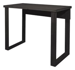 Escritorio Estilo Moderno Para Oficina 120 Con Patas Altas Rectangulares Madera Altas Color Negro