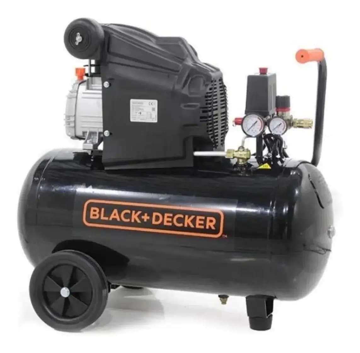 Compresor De Aire 50 Litros Black Decker 2hp Con