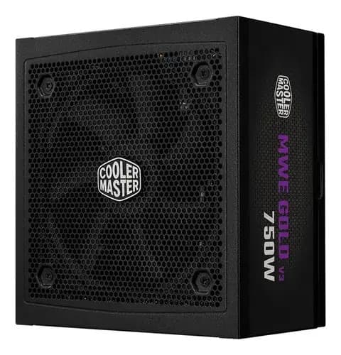 Fuente Coolermaster 750w 80 Gold Mwe Id Mpx-7503-afag-2ebar
