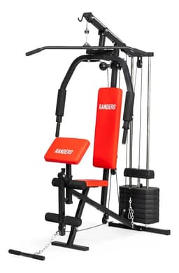 Multigimnasio Multigym Randers Arg-63120 Reforzado 45 Kg Color de la estructura Negro