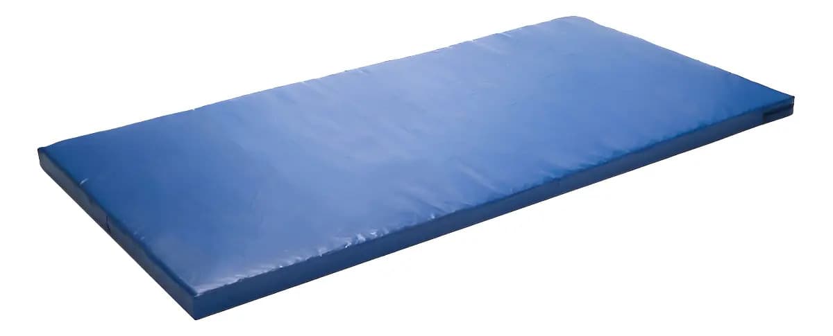 Colchoneta Alta Densidad BS Fit 200x100x4cm Goma Espuma Compacta Azul