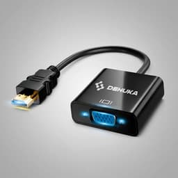 Adaptador Hdmi Vga A Hdmi 4K Full HD Dehuka