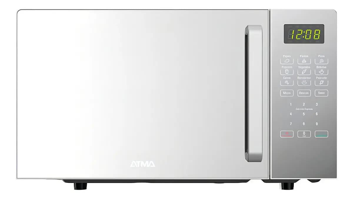 Microondas Atma Watds20ubp 20 litros blanco