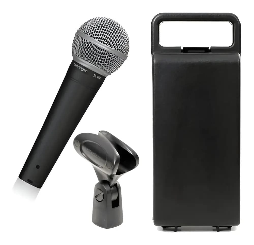 Microfono Behringer Sl 84c Dinamico Cardioide Color Negro