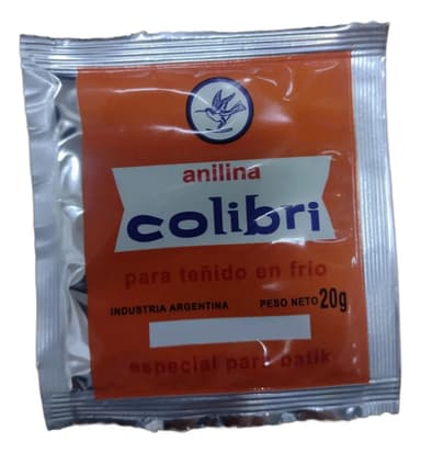 Colibri Anilina Para Teñido En Frio X 20 G Los Colores Color Rosa