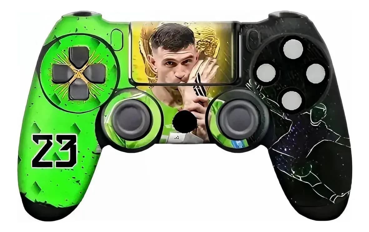 Joystick Inalámbrico Compatible Con Ps4 Y Pc Color Dibu