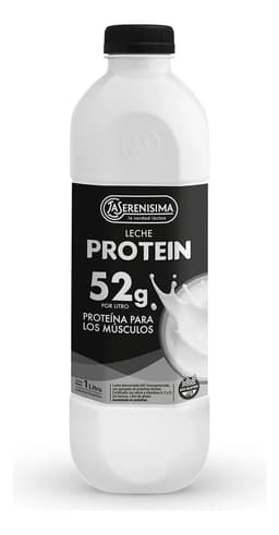 Leche Protein 52g La Serenisima Larga Vida Botella 1l