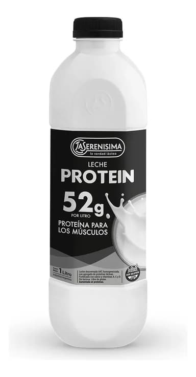 Leche Protein 52g La Serenisima Larga Vida Botella 1l