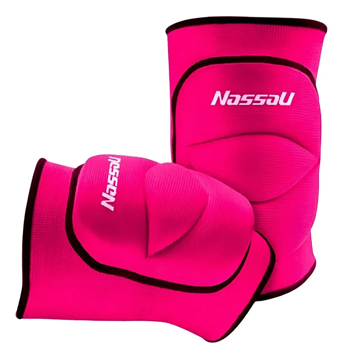 Rodilleras Pu Nassau Cover Profesionales Voley Handball Color Rosa Talle S